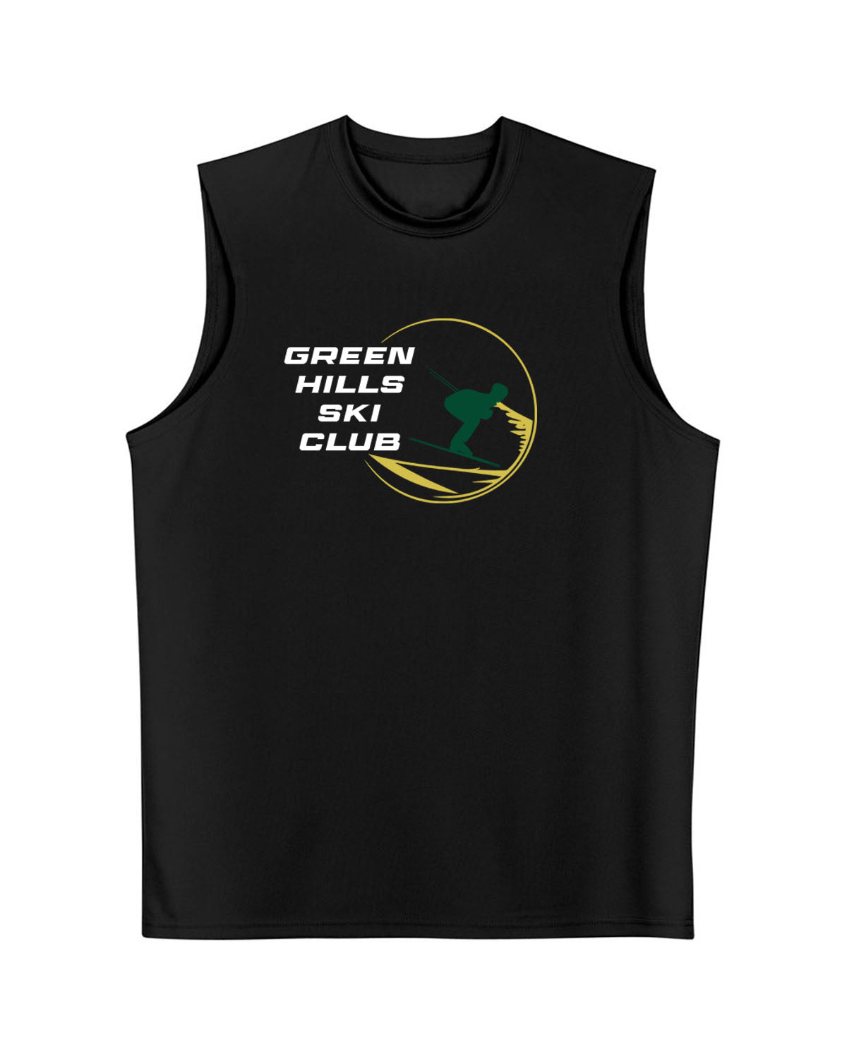 Green Hills Ski Club Design 1 Men's Performance Tank Top