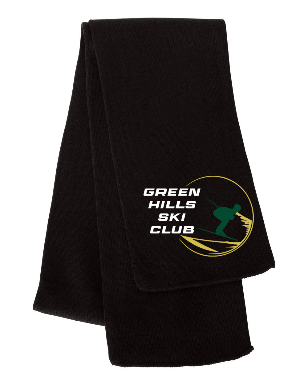 Green Hills Ski Club design 1 Scarf