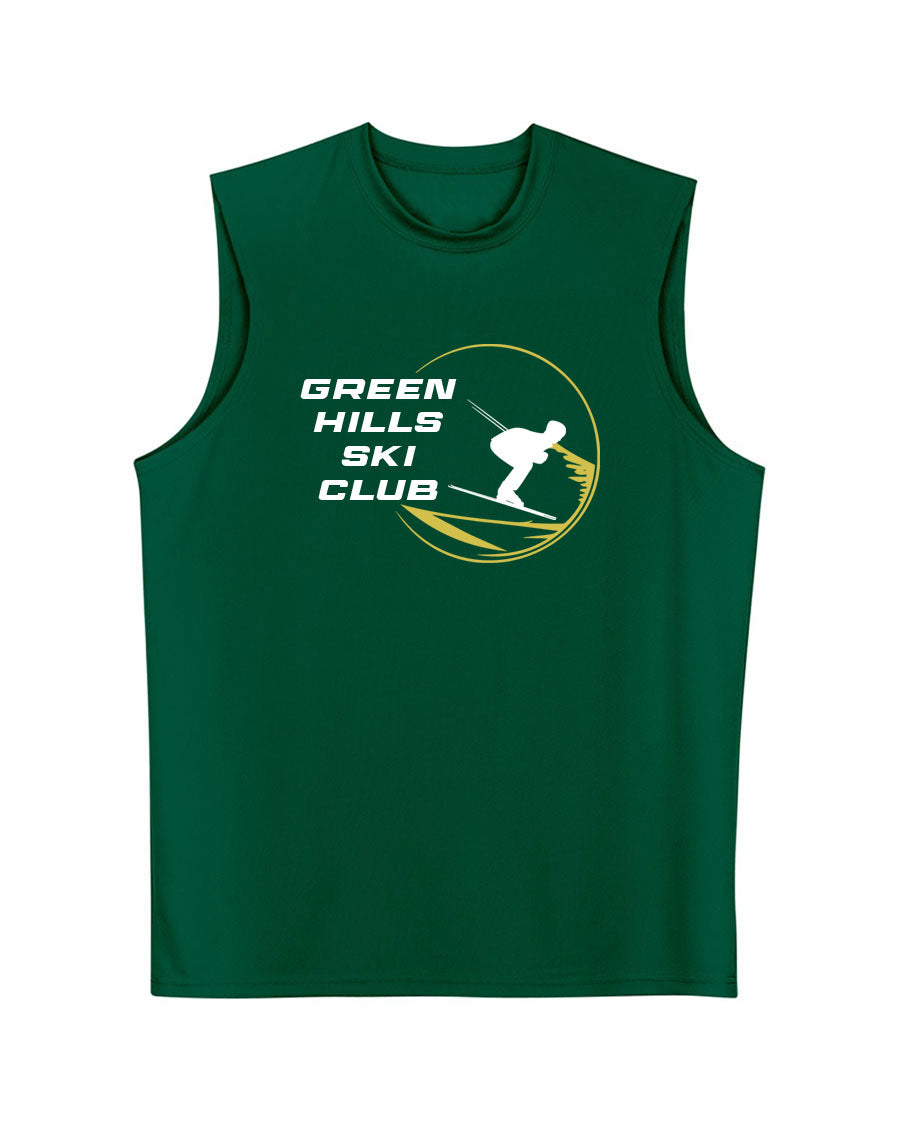 Green Hills Ski Club Design 1 Men's Performance Tank Top
