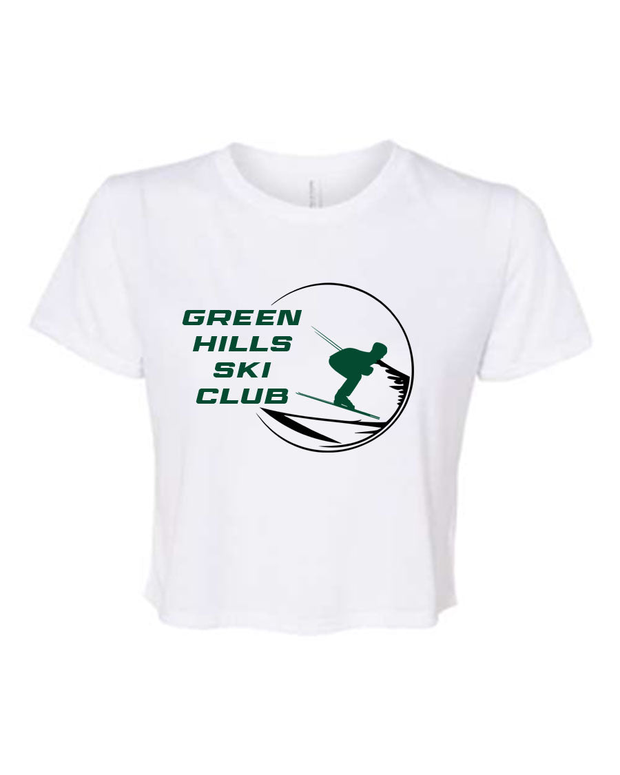 Green Hills Ski Club Design 1 crop top