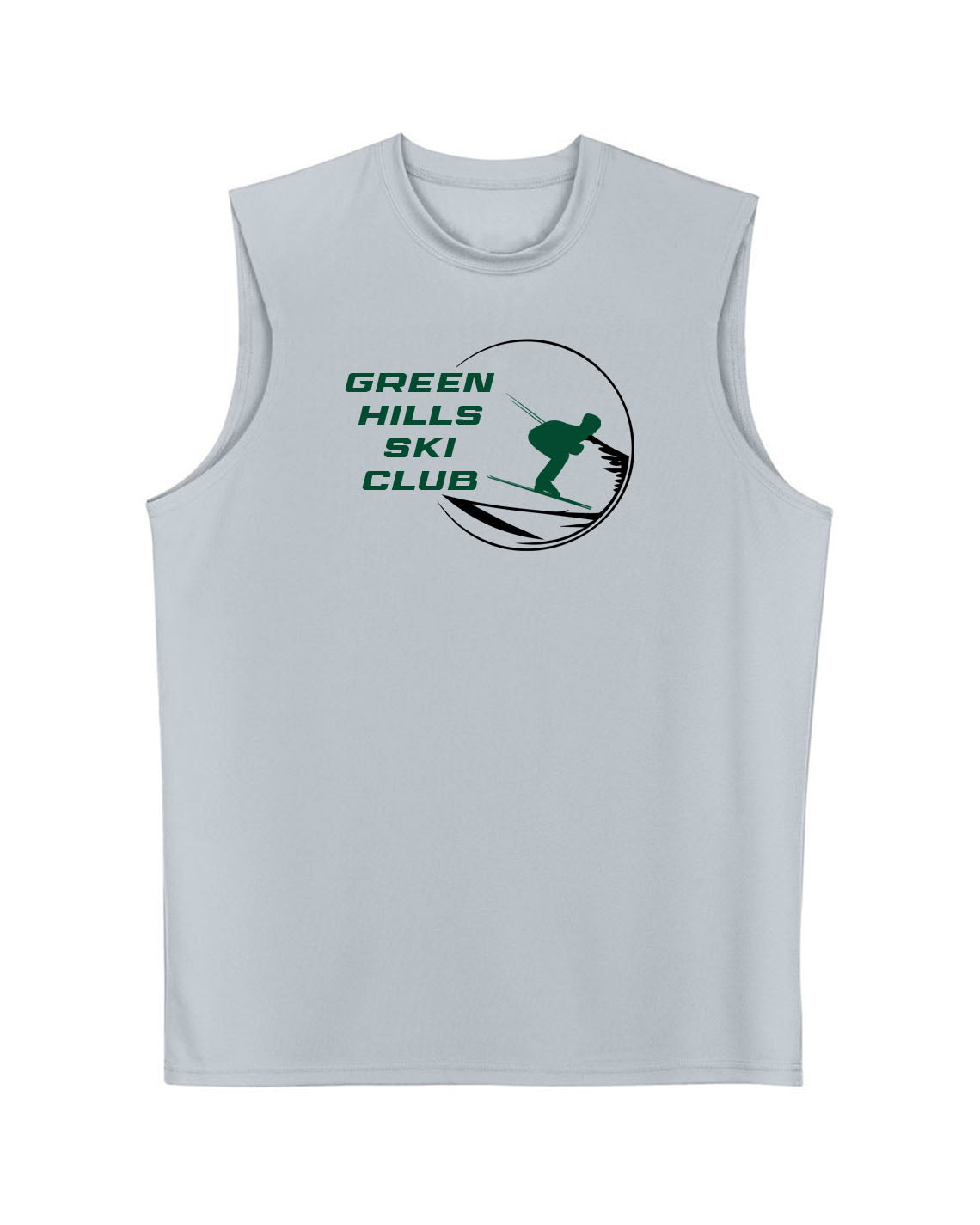 Green Hills Ski Club Design 1 Men's Performance Tank Top