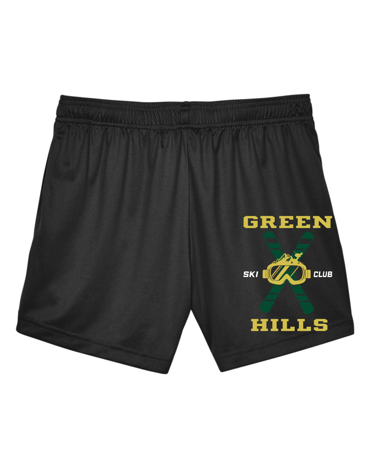 Green Hills Ski Club Ladies Performance Design 2 Shorts