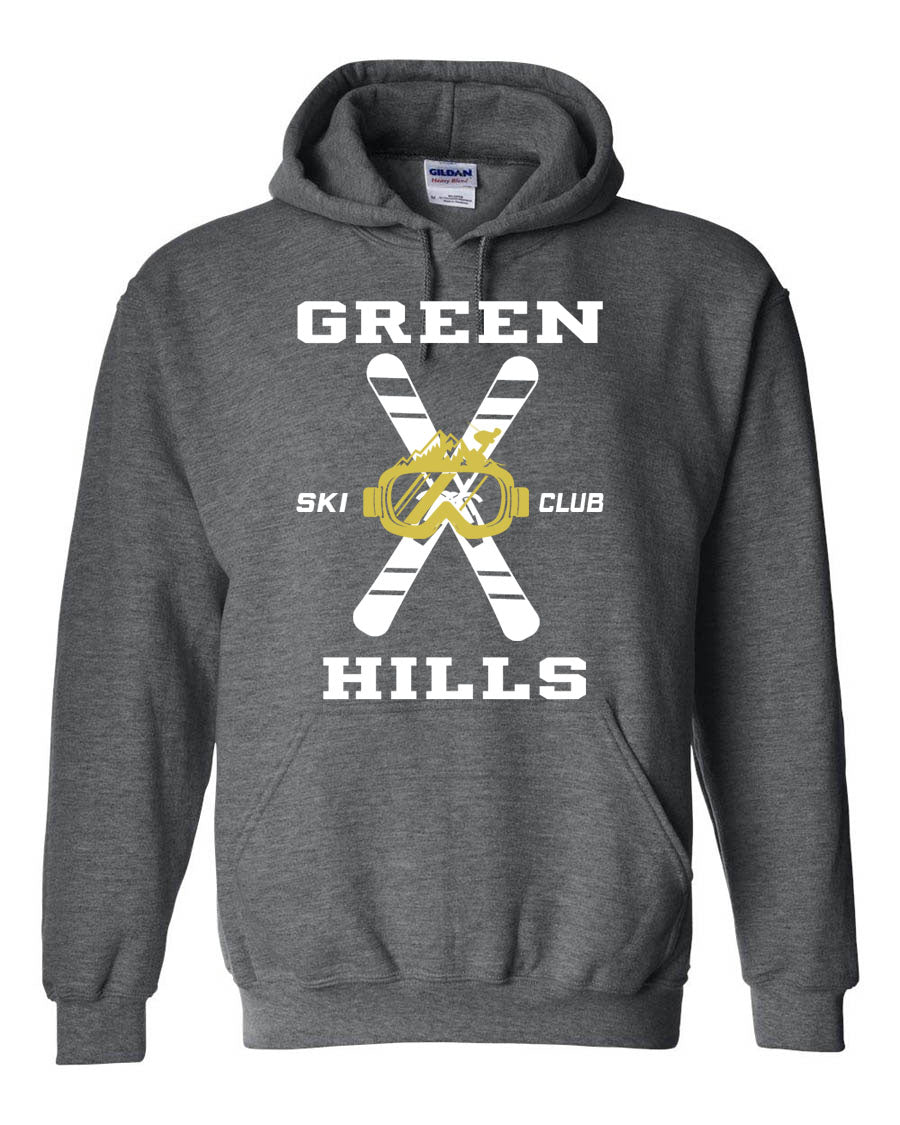 Green Hills Ski Club Design 2 Hooded Sweatshirt