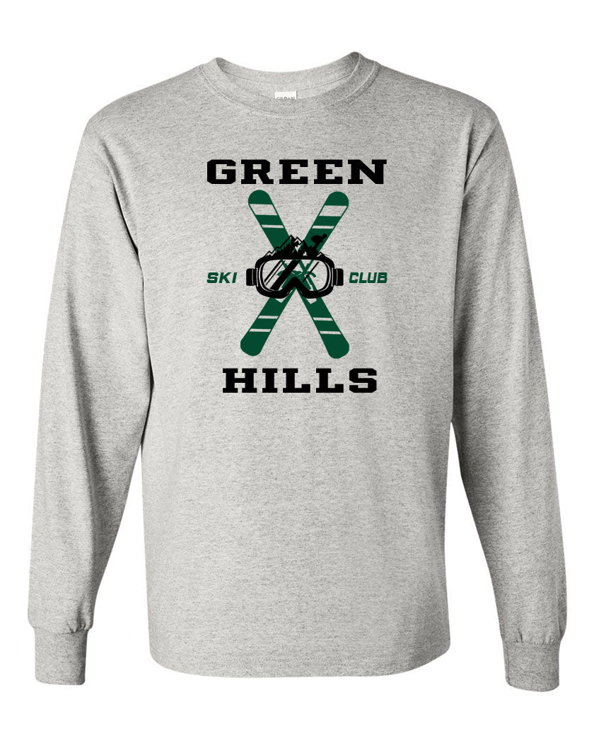 Green Hills Ski Club design 2 Long Sleeve Shirt