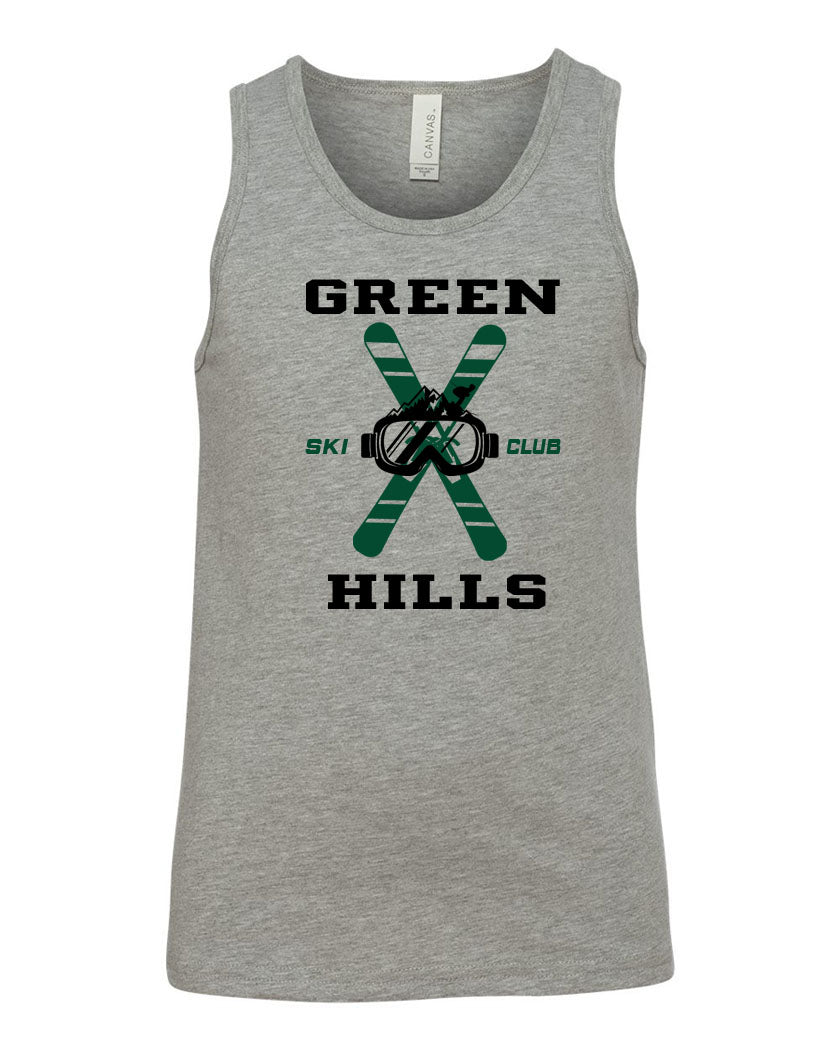 Green Hills Ski Club design 2 Muscle Tank Top