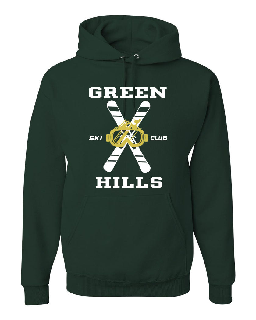 Green Hills Ski Club Design 2 Hooded Sweatshirt