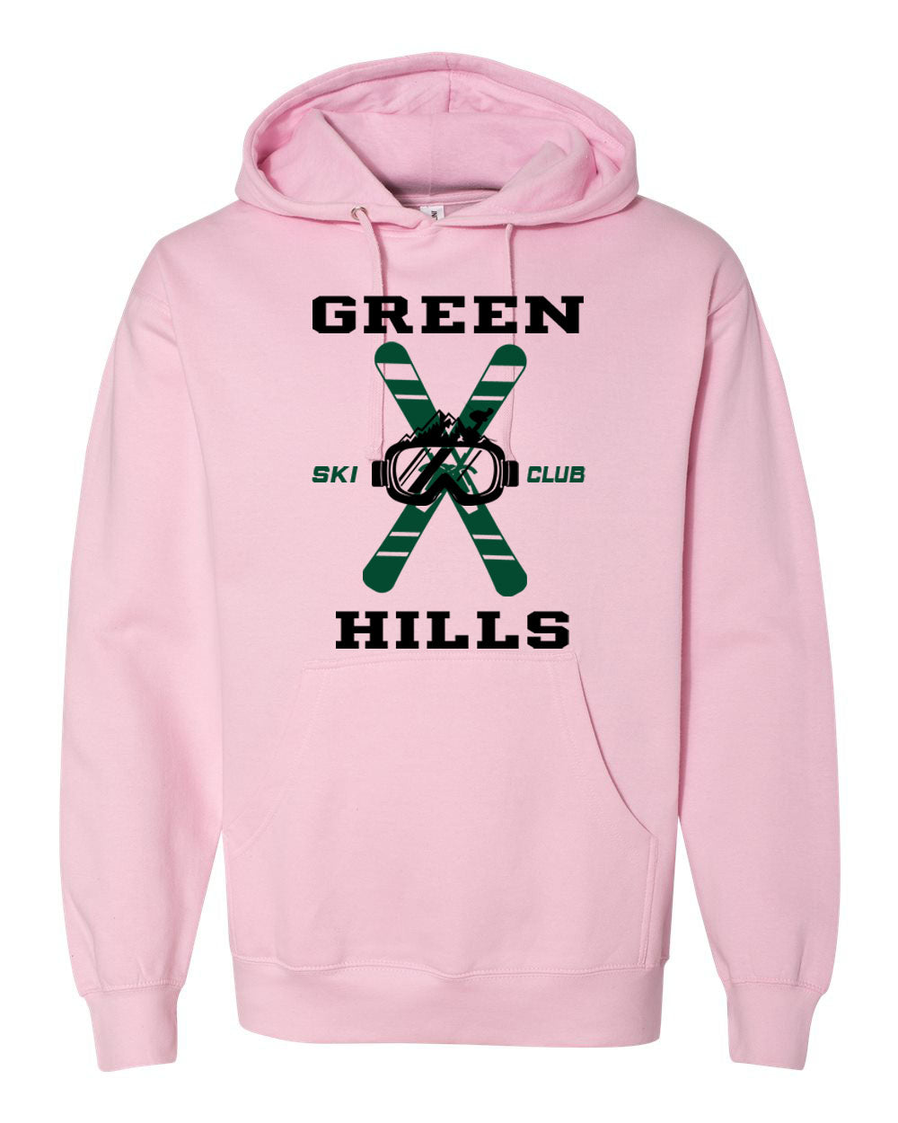 Green Hills Ski Club Design 2 Hooded Sweatshirt