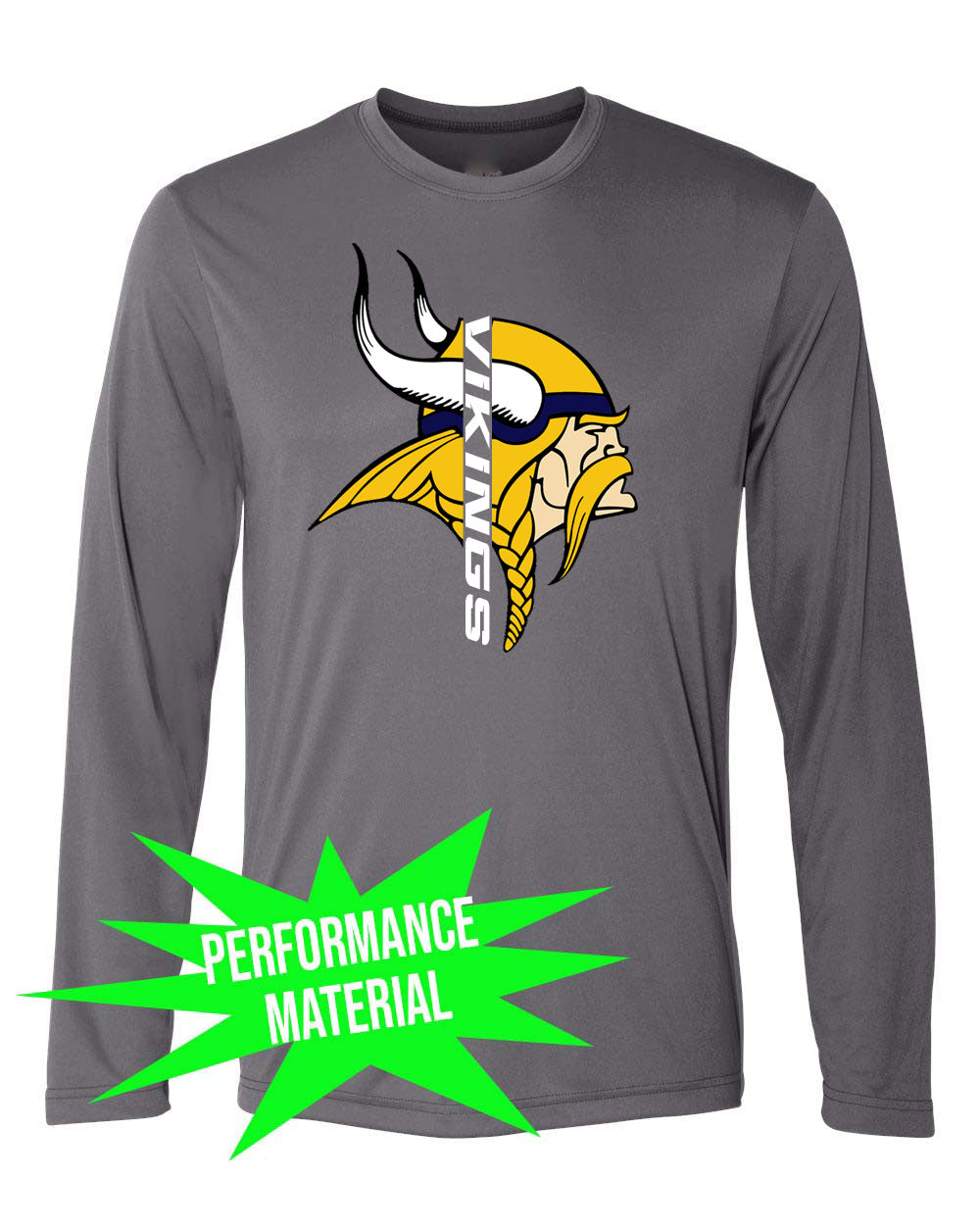 Glen Meadow Performance Material Long Sleeve Shirt Design 4
