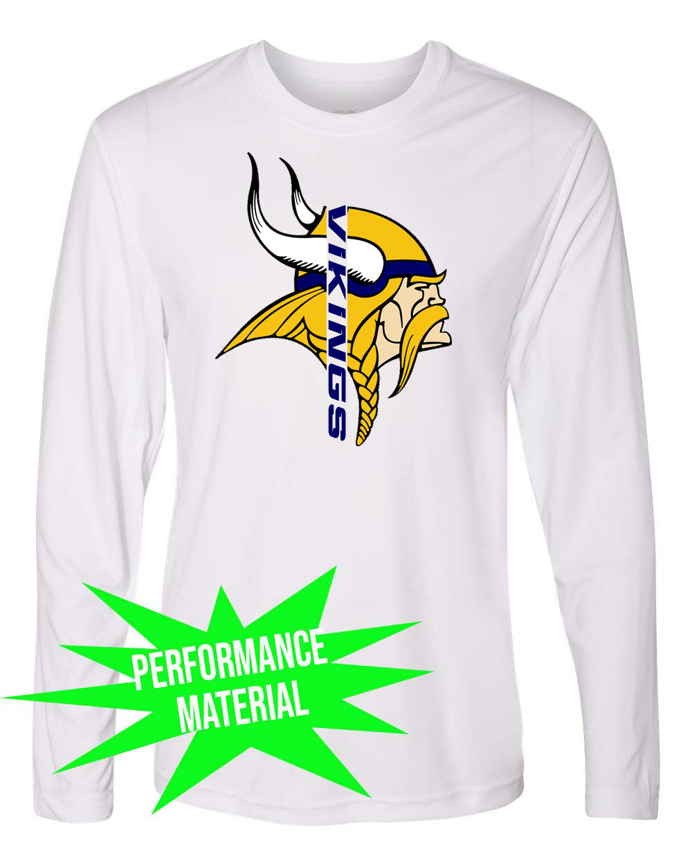 Glen Meadow Performance Material Long Sleeve Shirt Design 4
