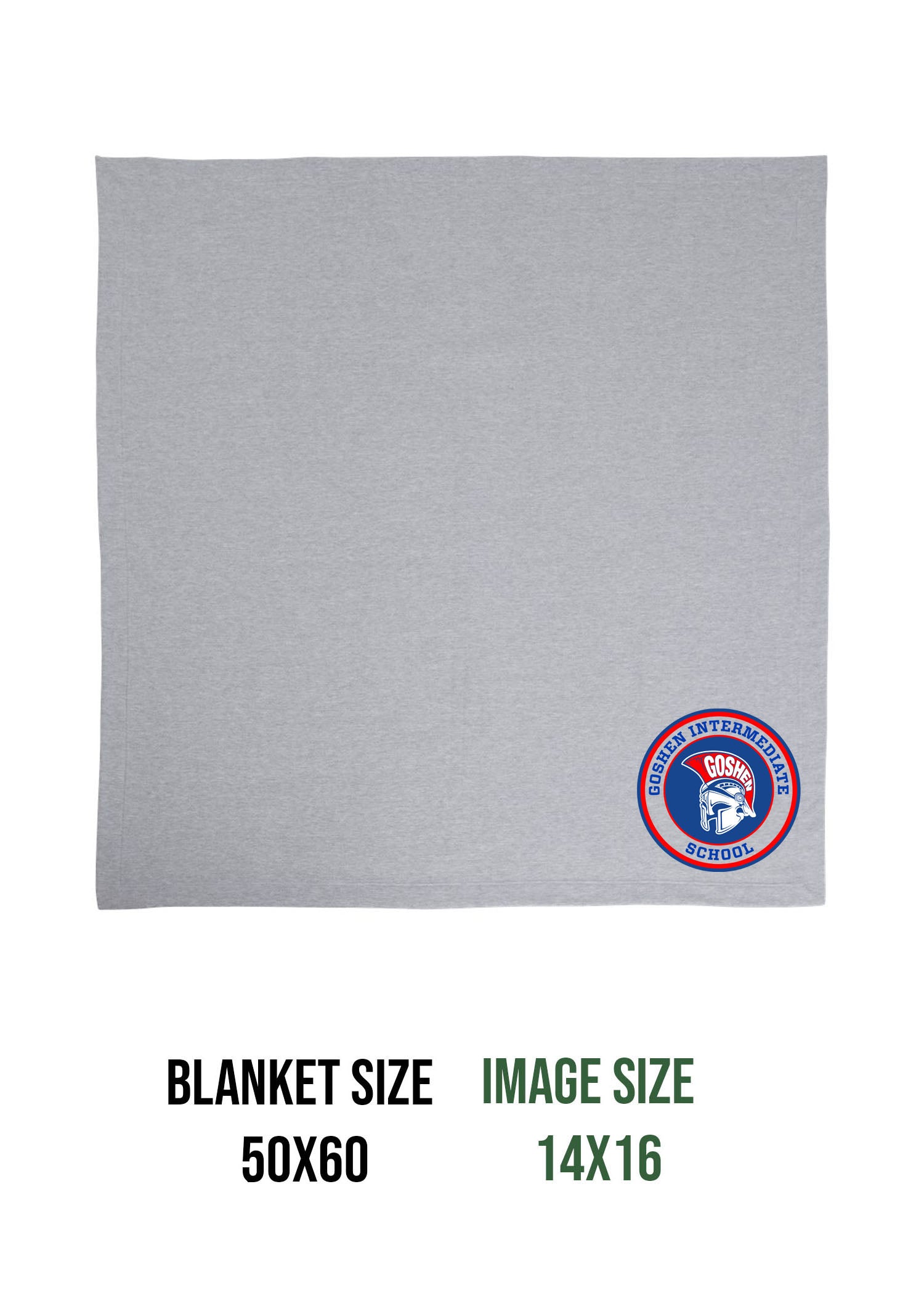 Goshen School Design 1 Blanket