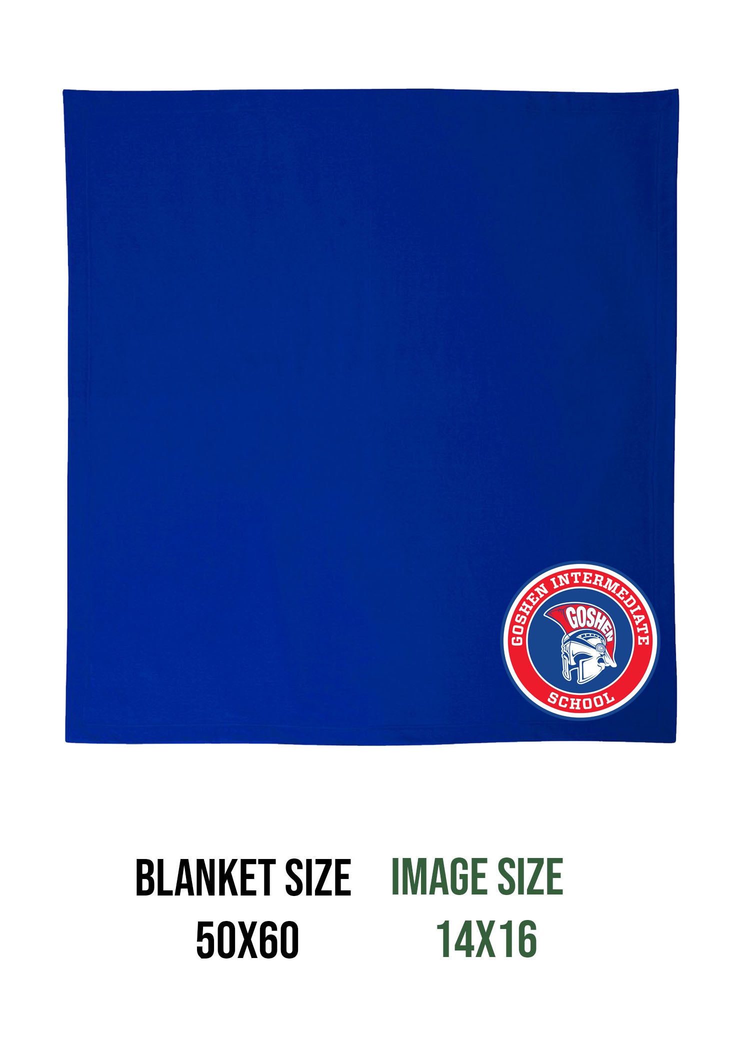 Goshen School Design 1 Blanket