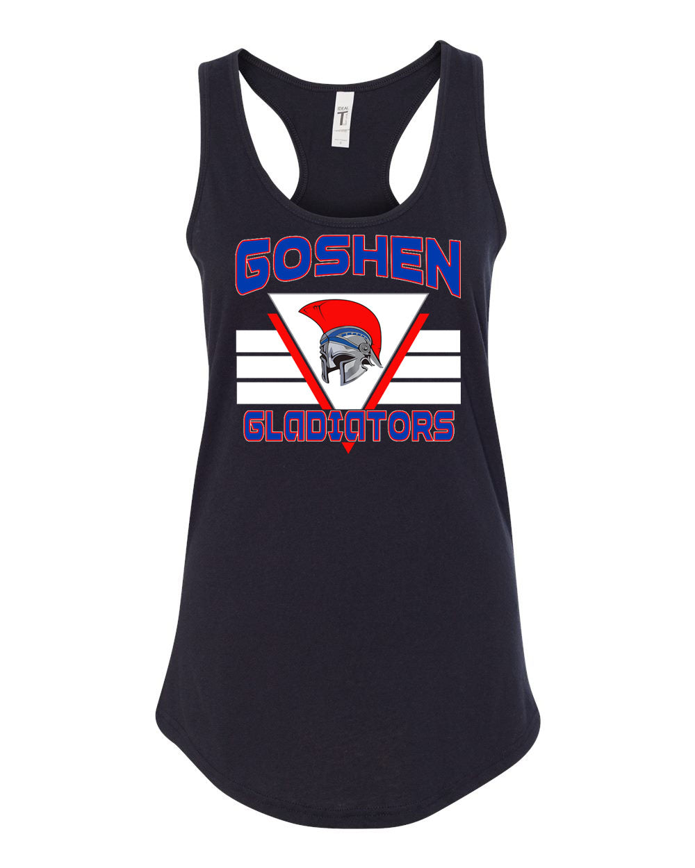 Goshen School Design 2 Racerback Tank Top