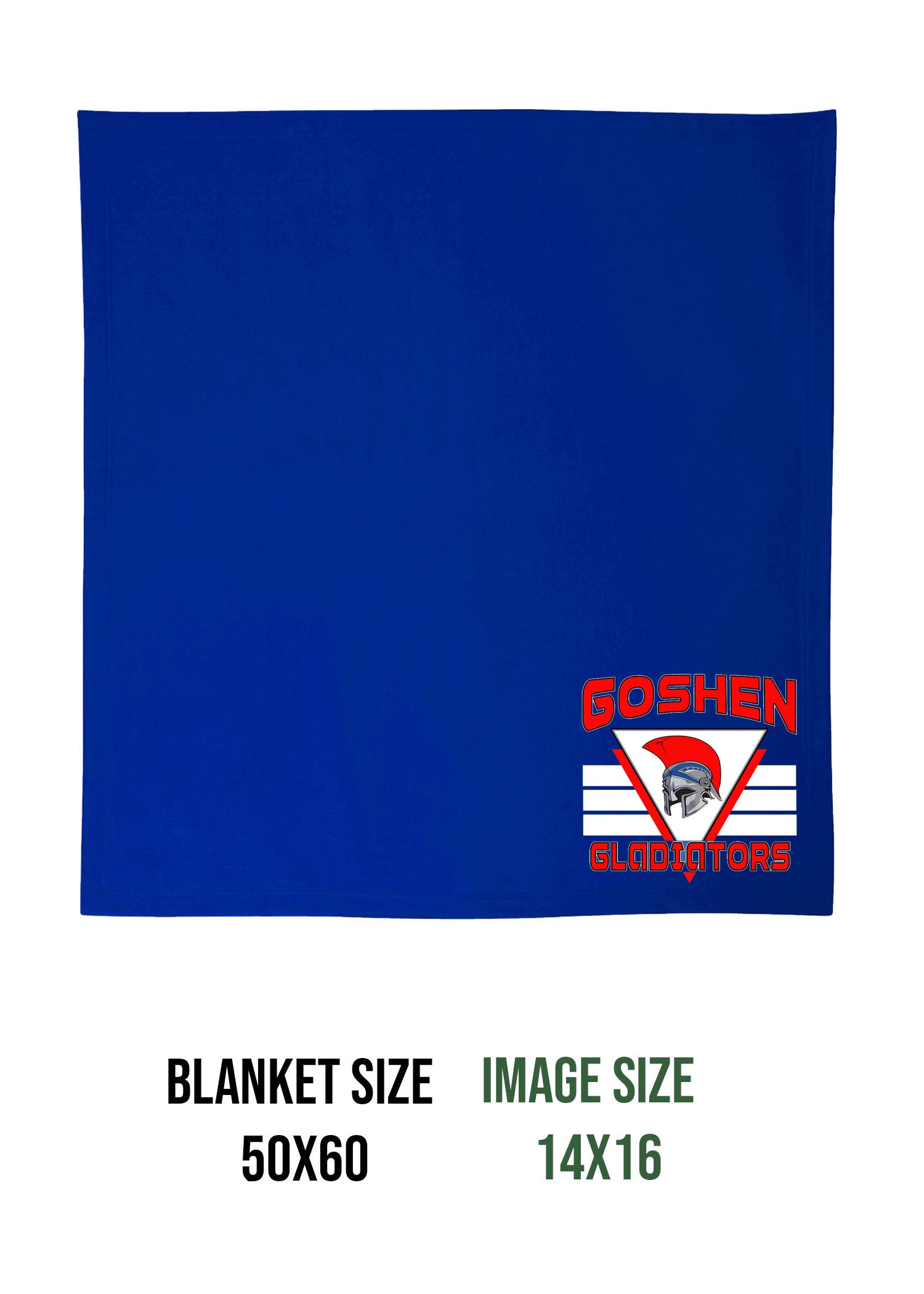 Goshen School Design 2 Blanket