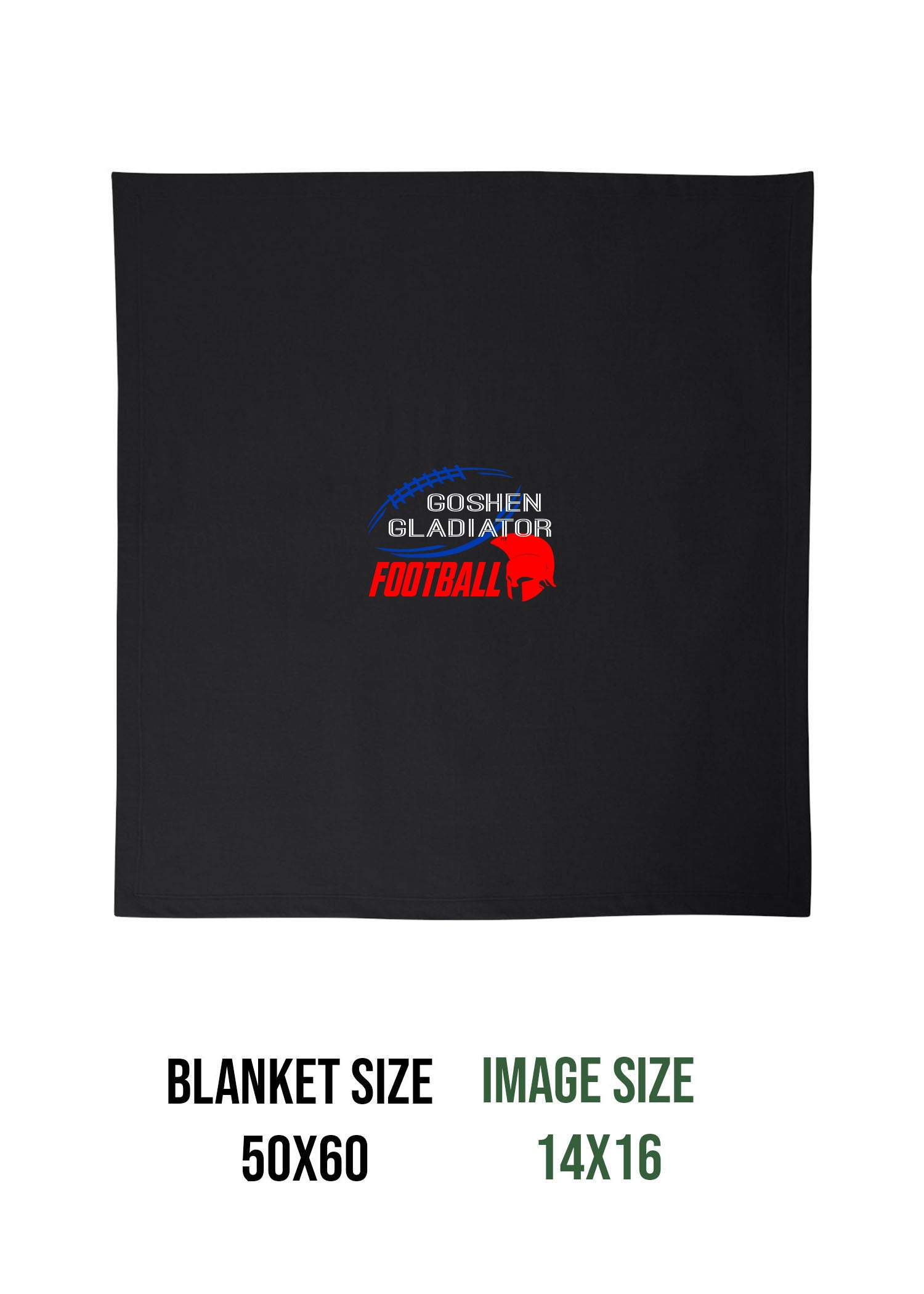 Goshen Football Design 6 Blanket