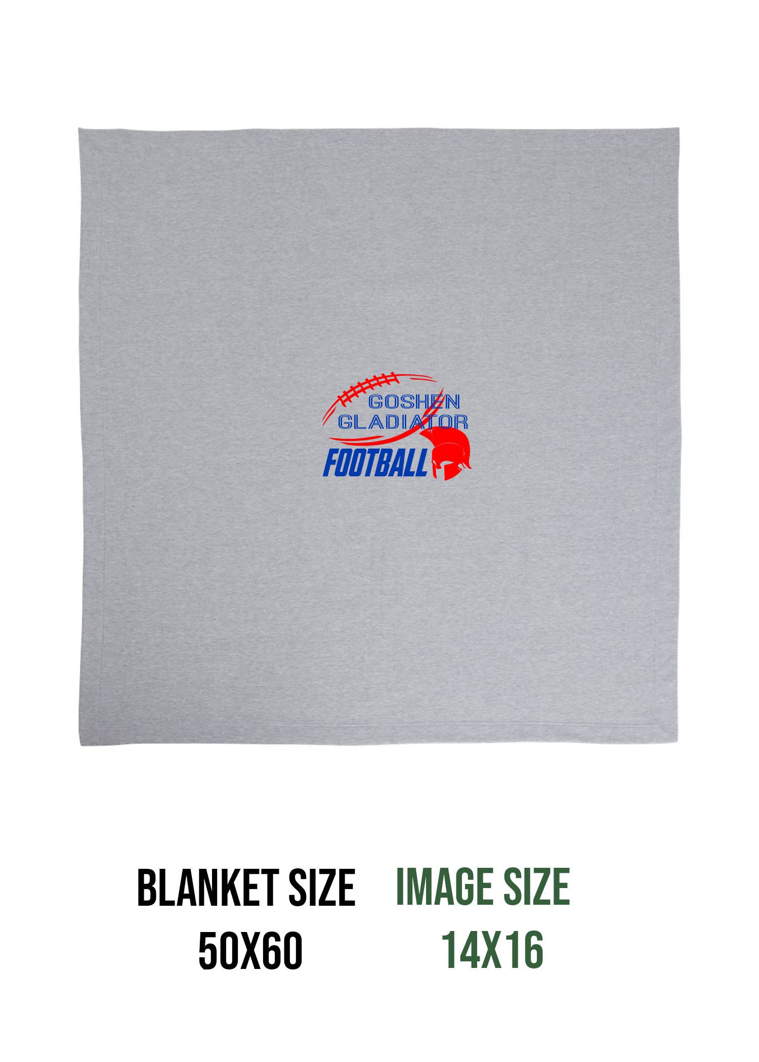 Goshen Football Design 6 Blanket