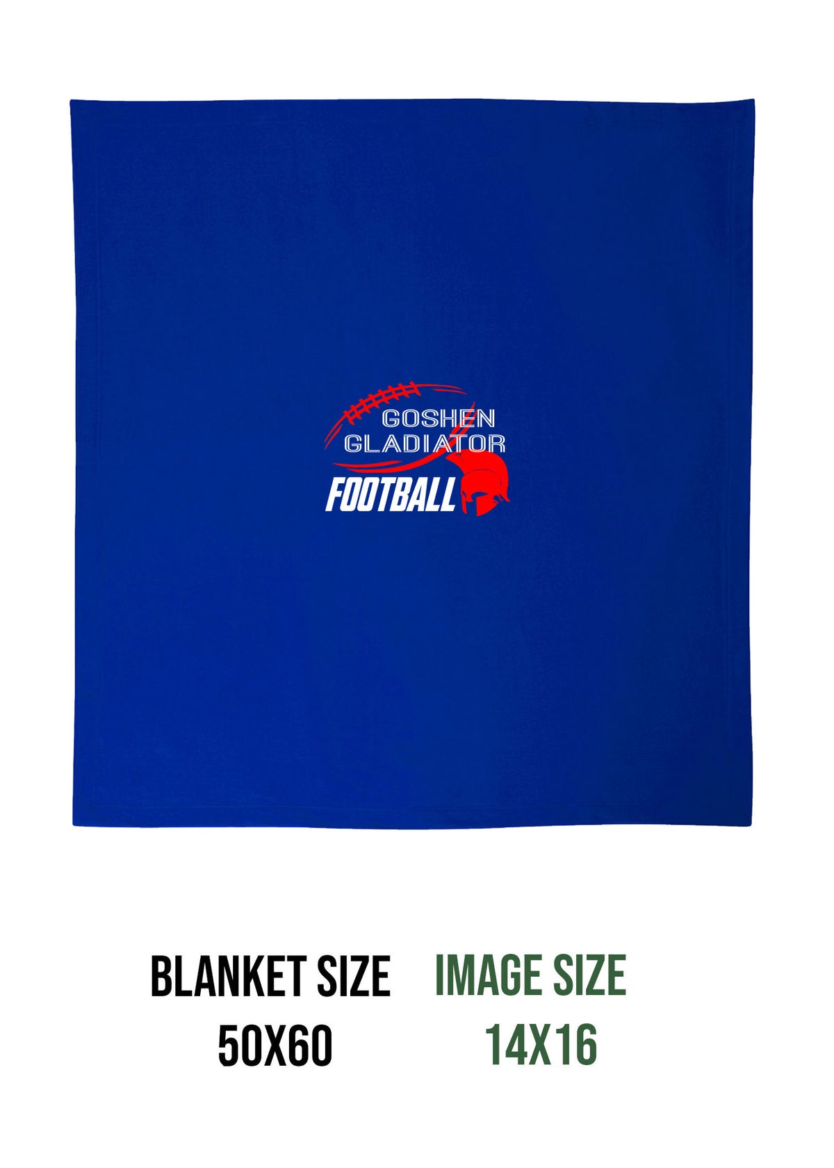 Goshen Football Design 6 Blanket