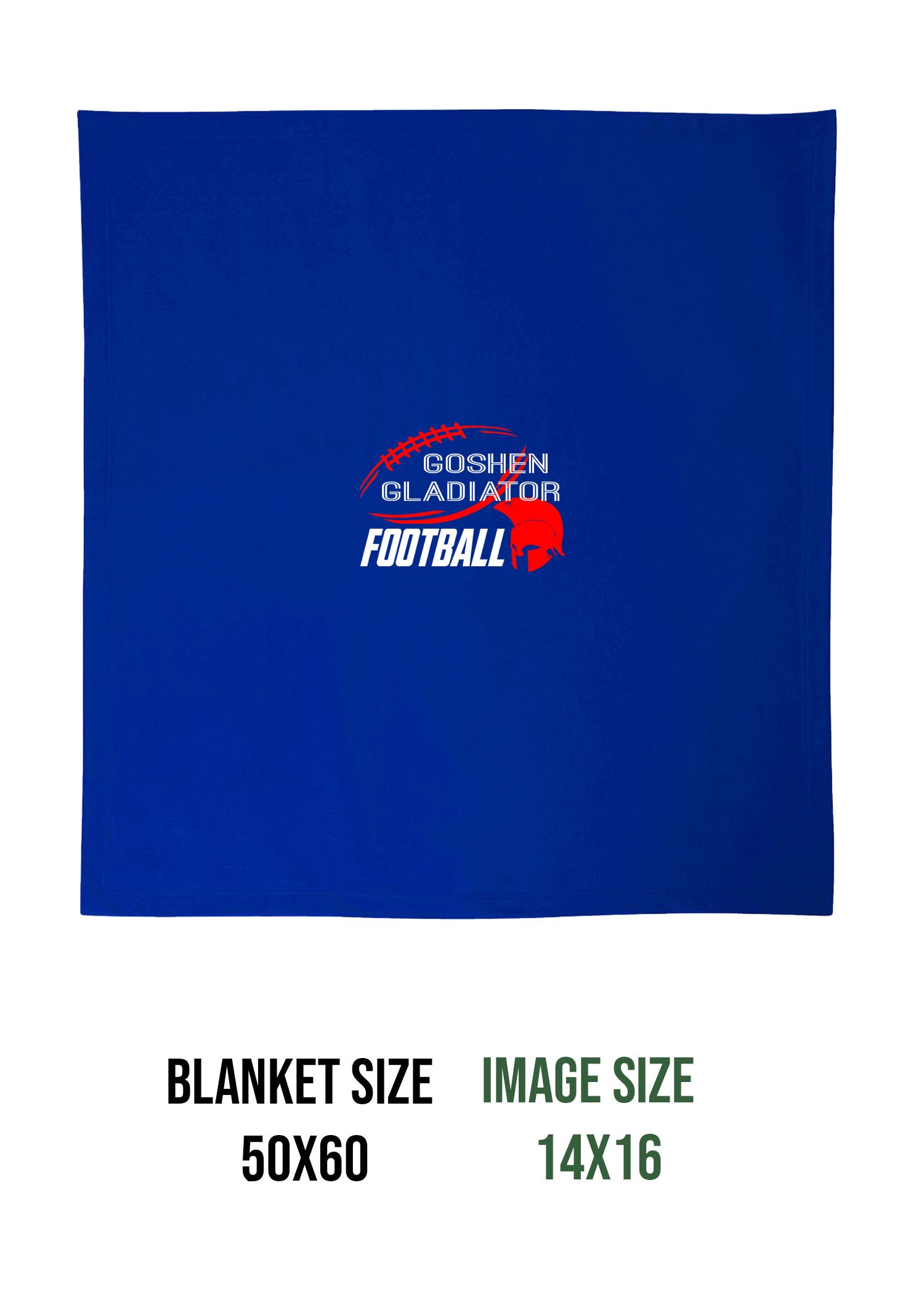 Goshen Football Design 6 Blanket