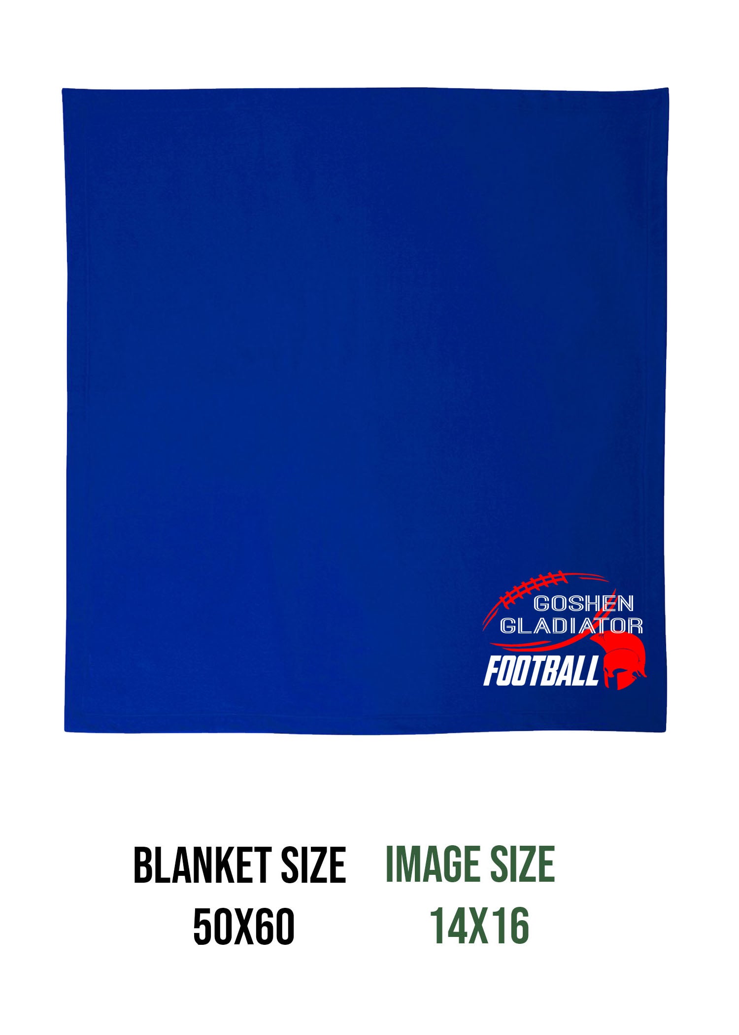Goshen Football Design 6 Blanket