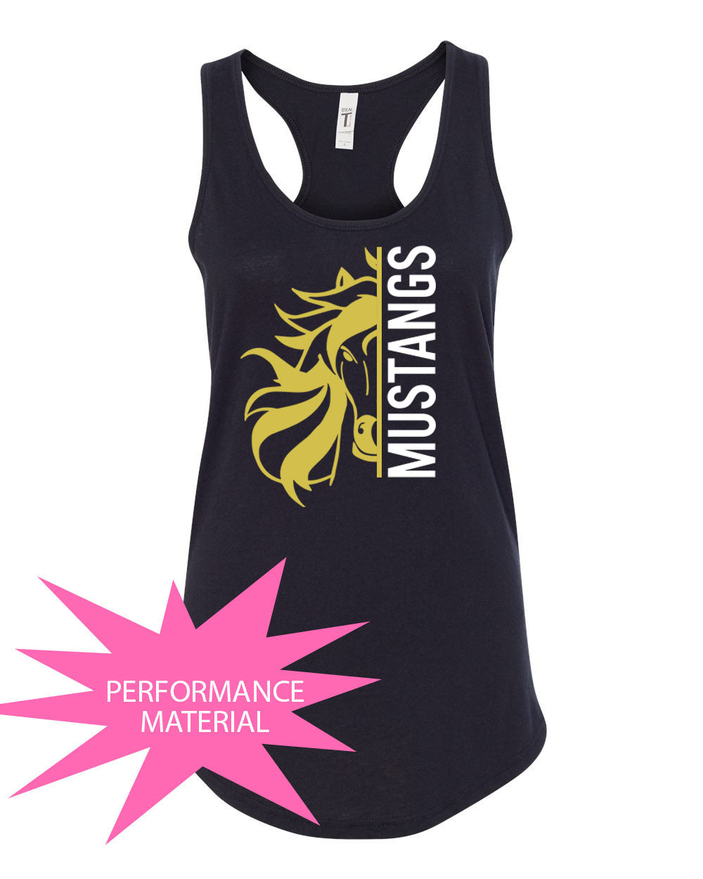 Green Hills Design 11 Performance Racerback Tank Top