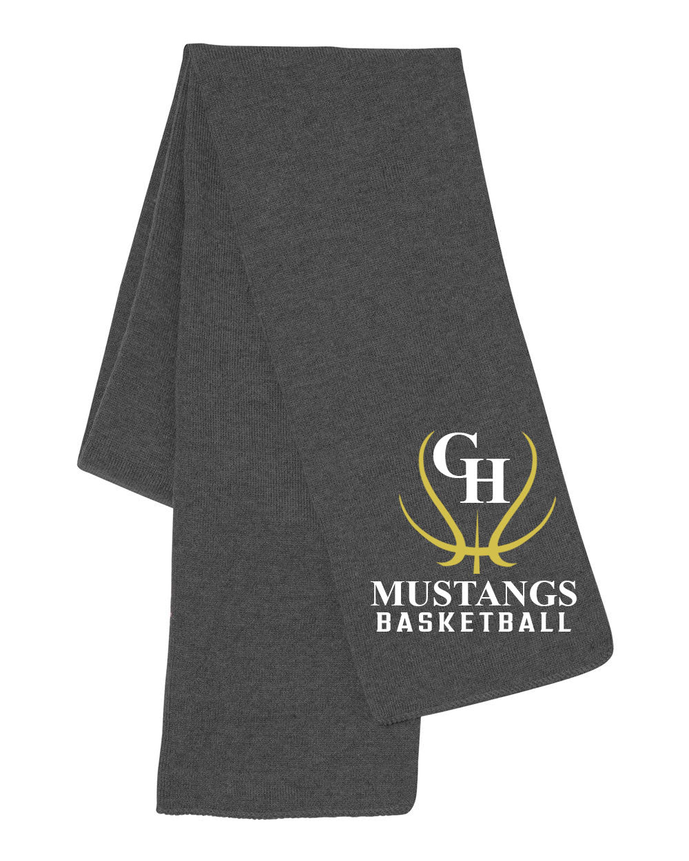 Green Hills Basketball Design 7 Scarf