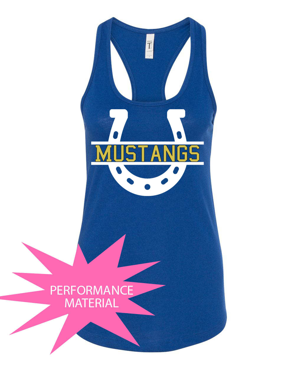 Green Hills Design 12 Performance Racerback Tank Top