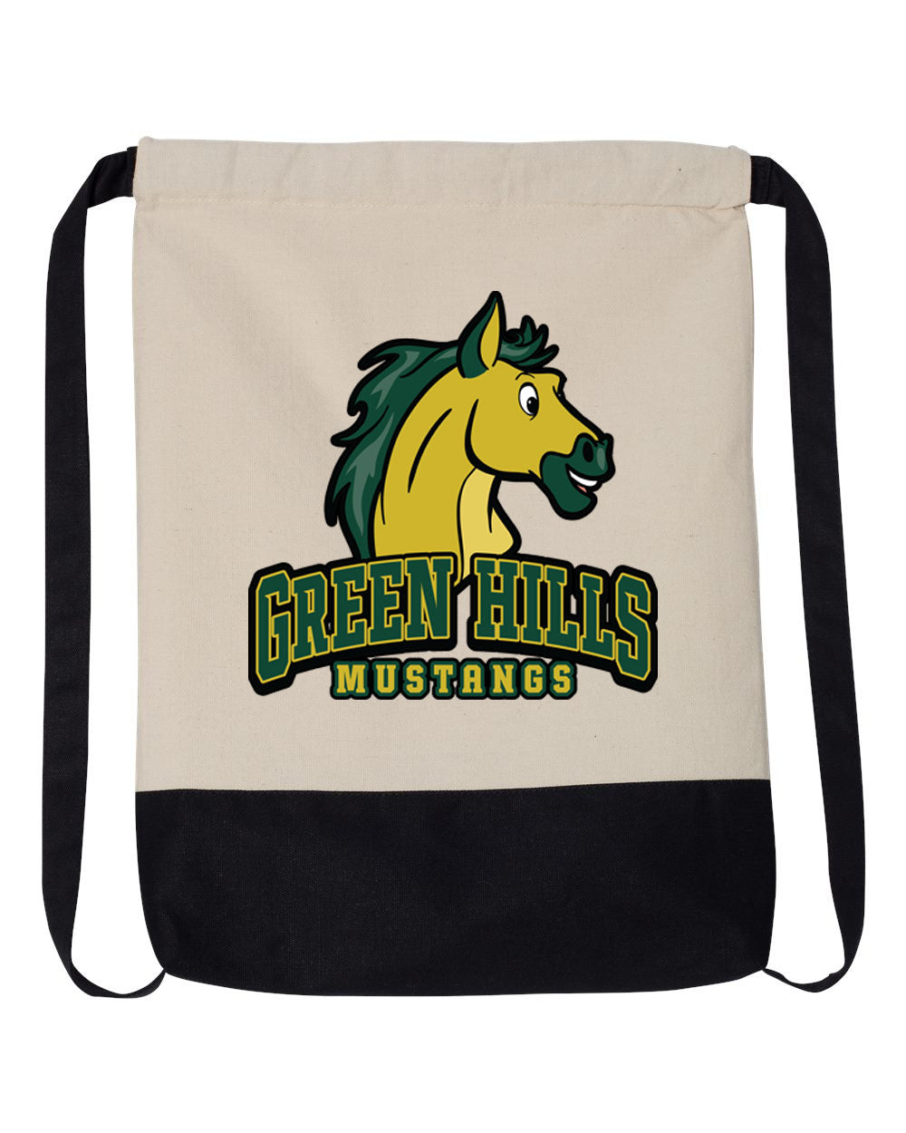 Green Hills Design 14 Drawstring Bag