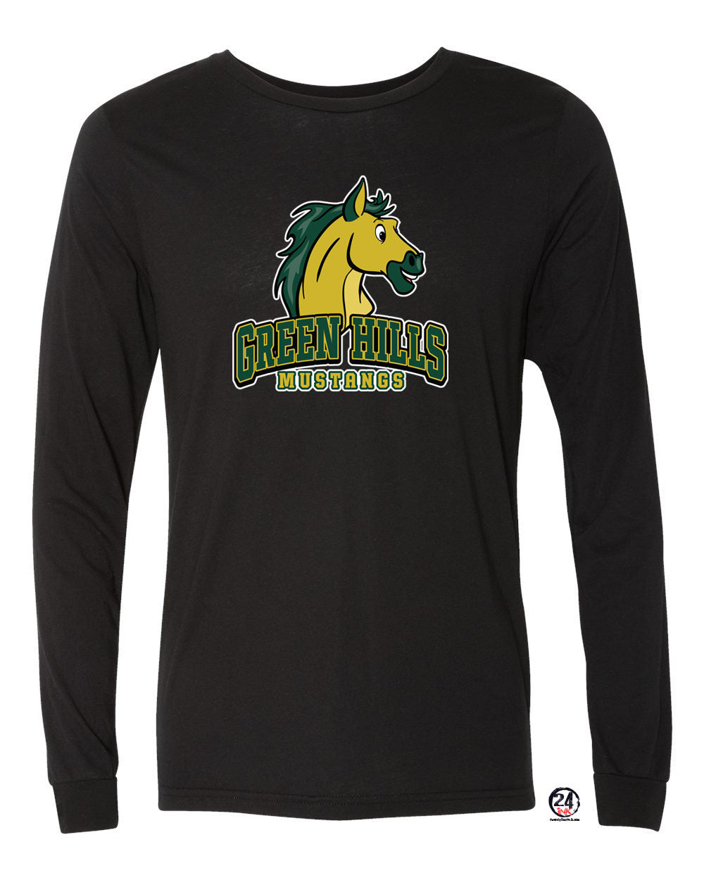 Green Hills design 14 Long Sleeve Shirt