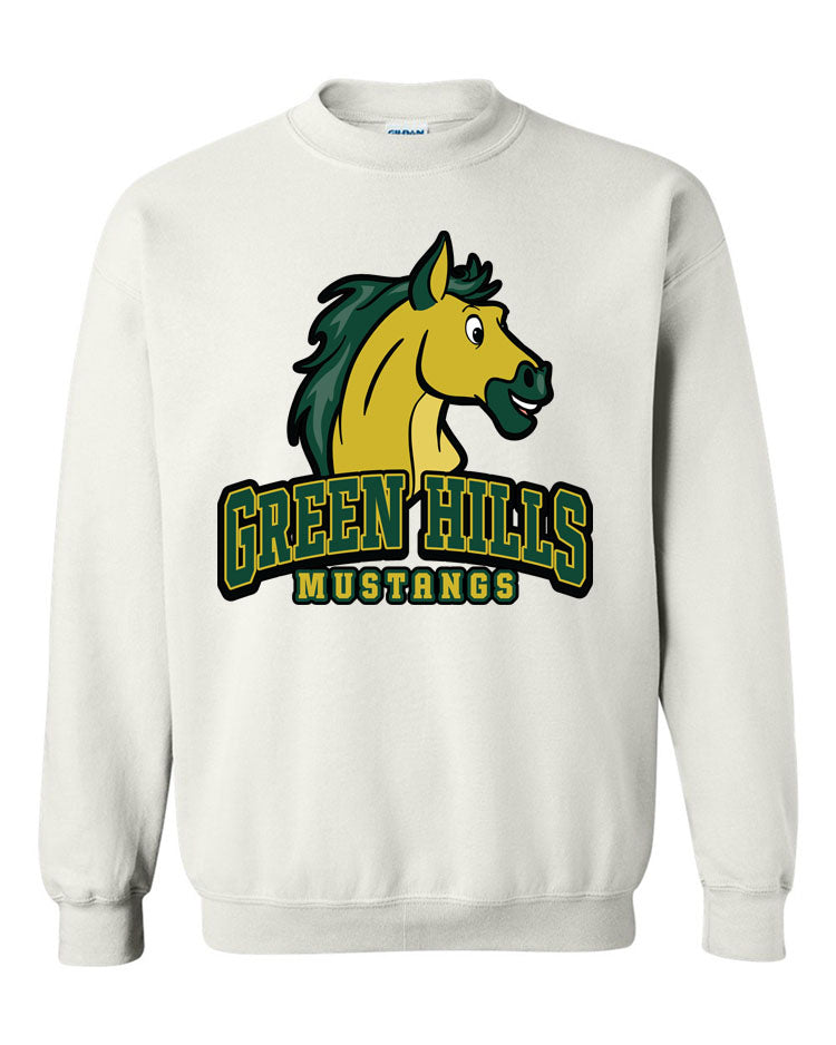 Green Hills Design 14 non hooded sweatshirt