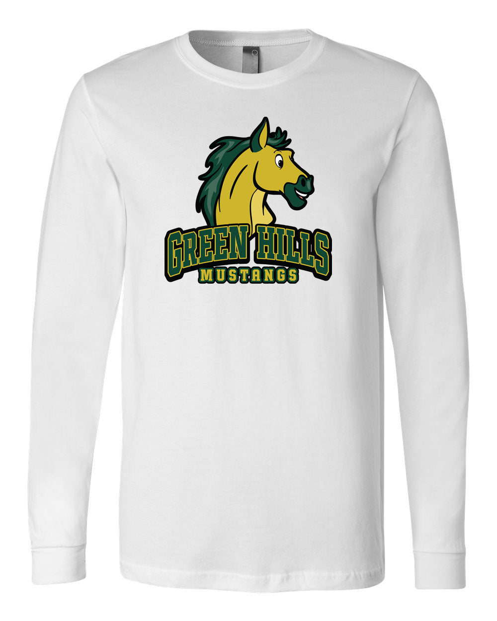 Green Hills design 14 Long Sleeve Shirt