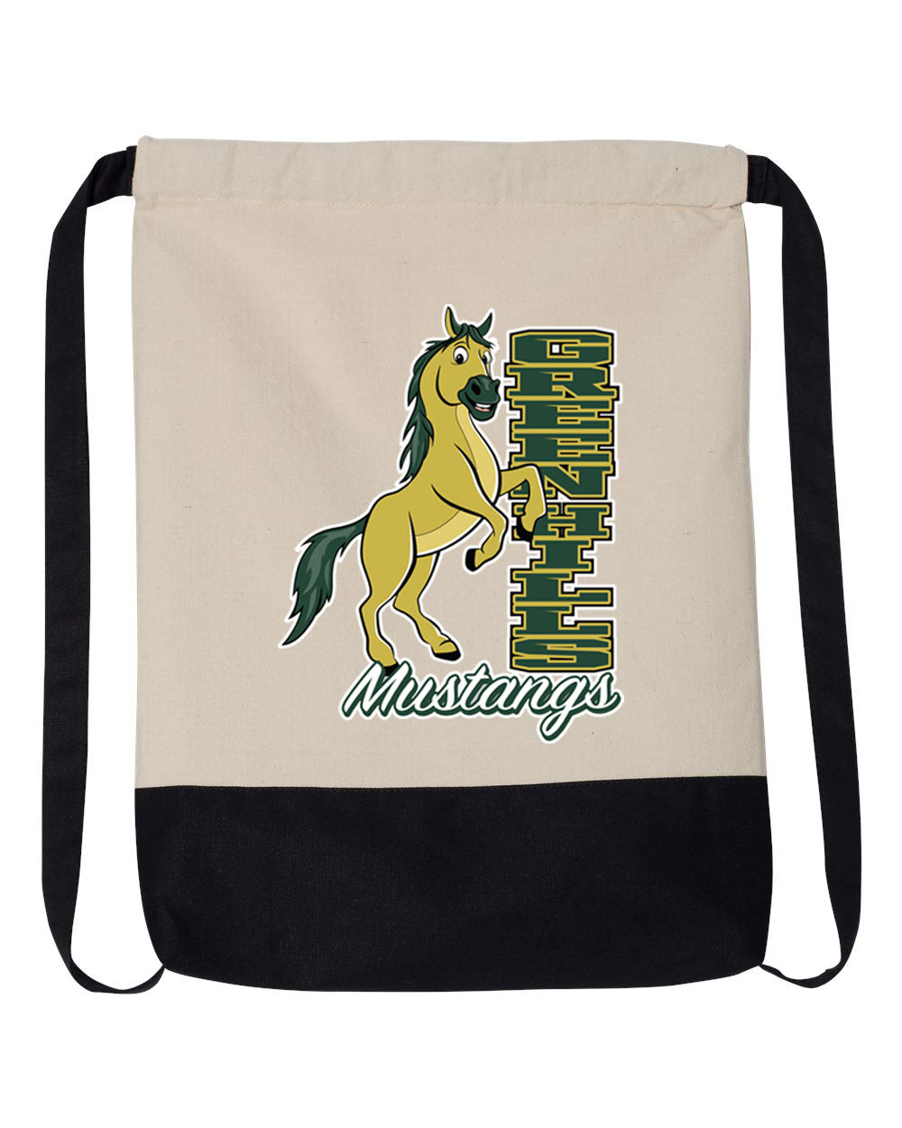 Green Hills Design 15 Drawstring Bag