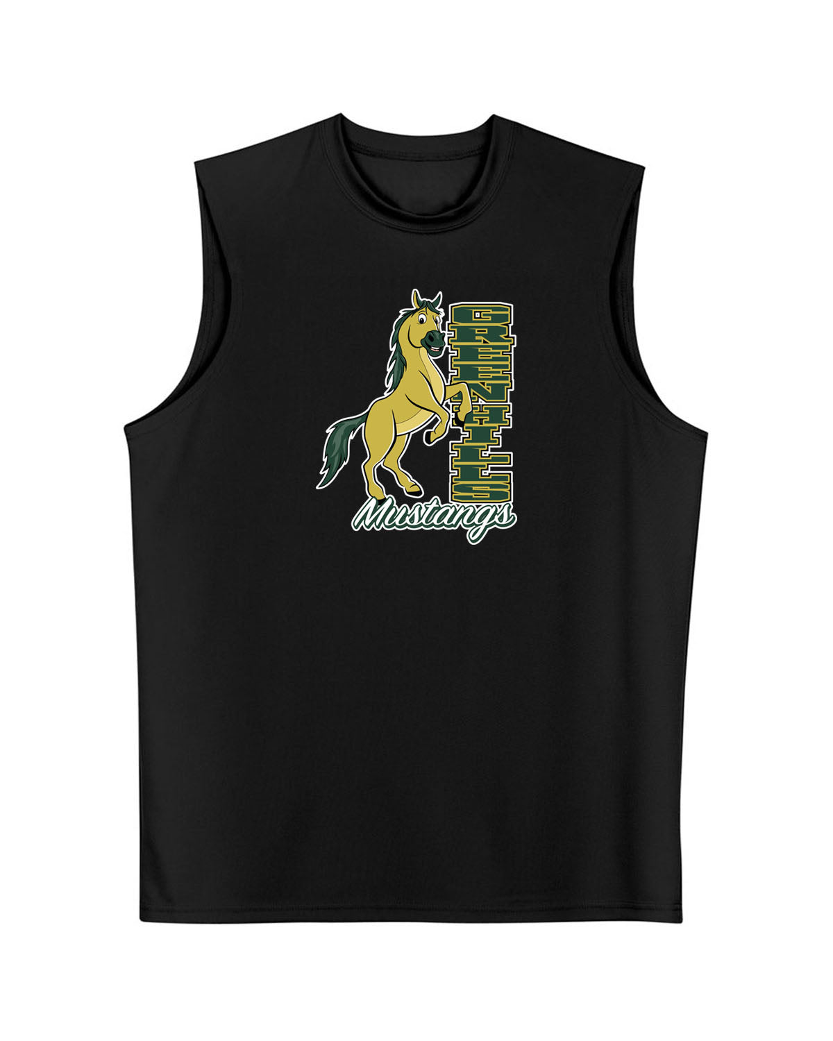 Green Hills Design 15 Men's Performance Tank Top