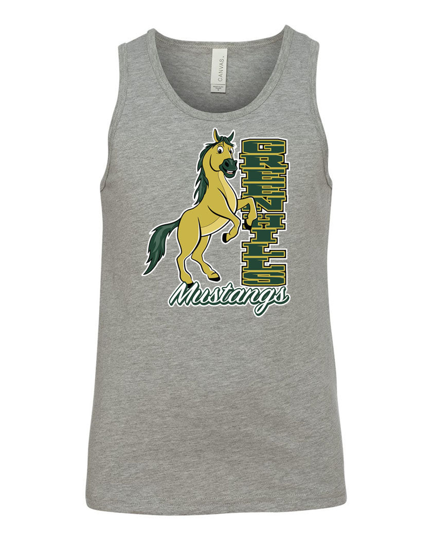 Green Hills design 15 Muscle Tank Top
