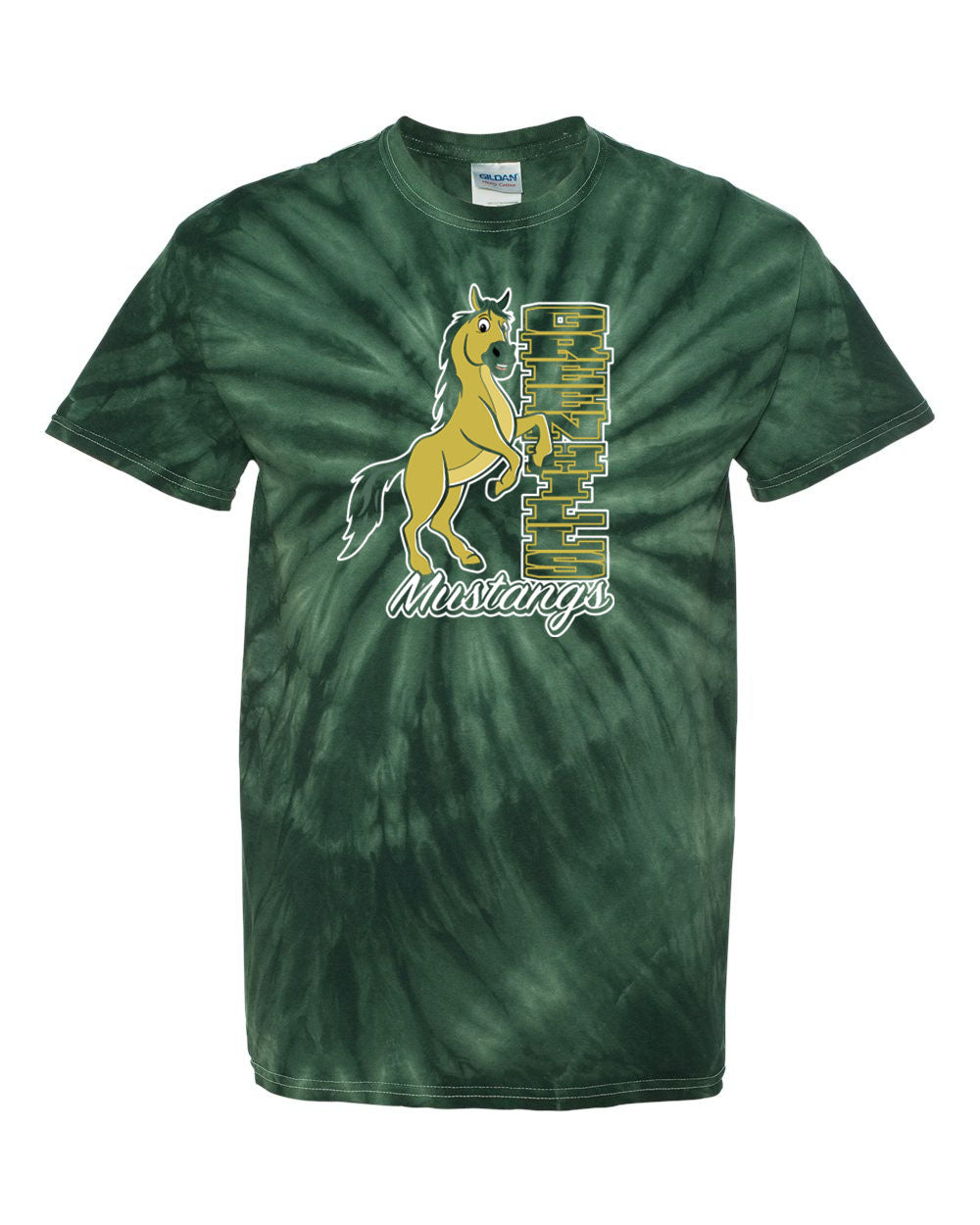 Green Hills Tie Dye t-shirt Design 15
