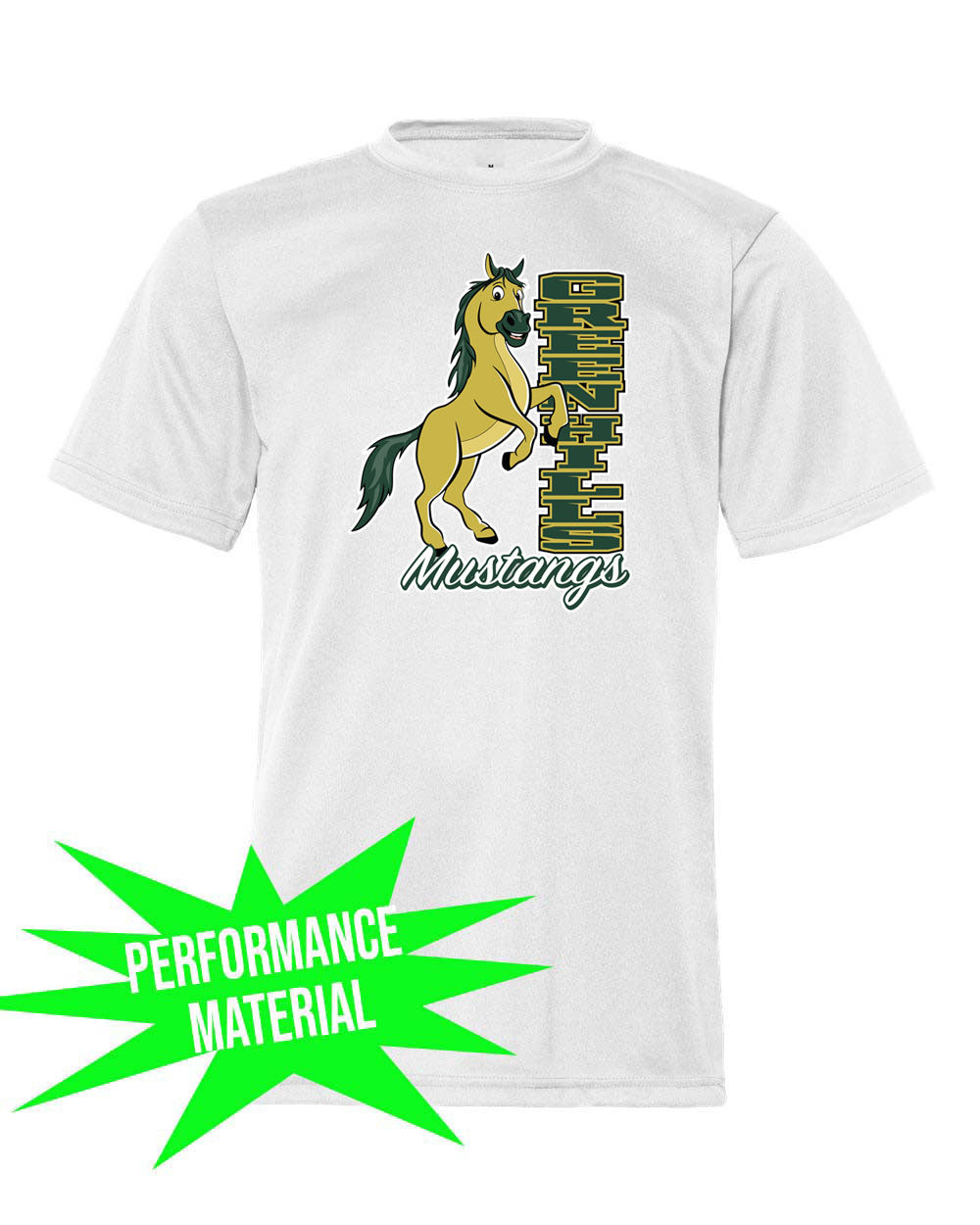 Green Hills Performance Material T-Shirt Design 15