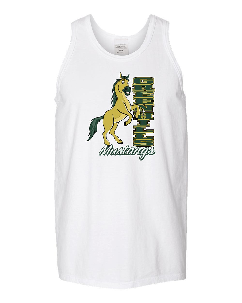 Green Hills design 15 Muscle Tank Top