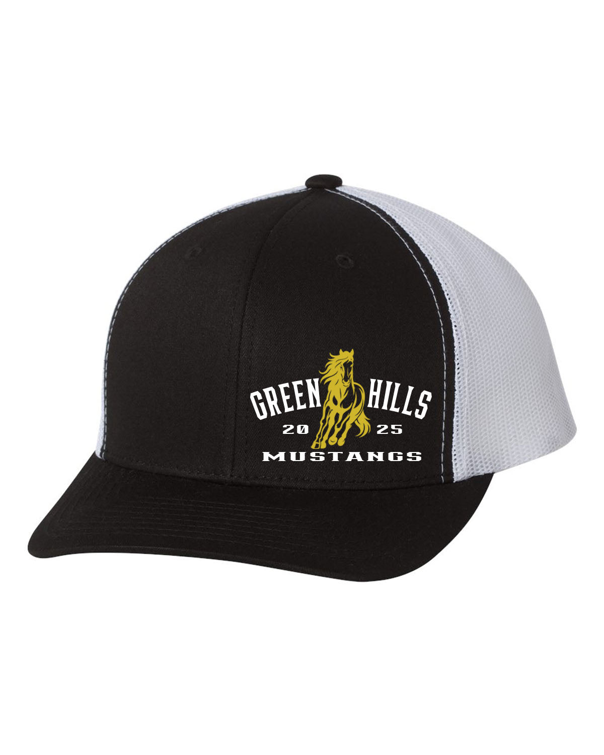 Green Hills Trucker Hat Design 20
