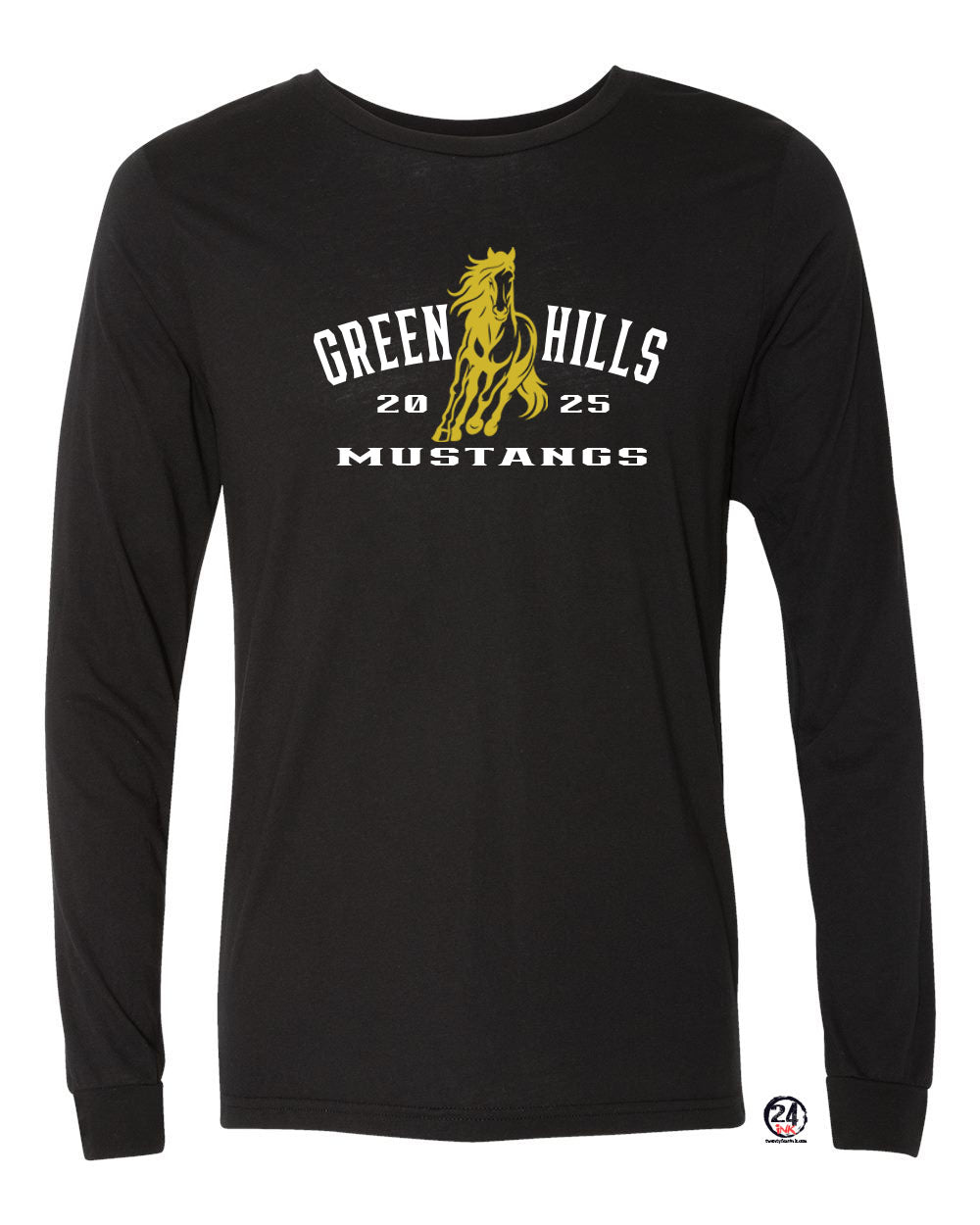 Green Hills Long Sleeve Shirt Design 20