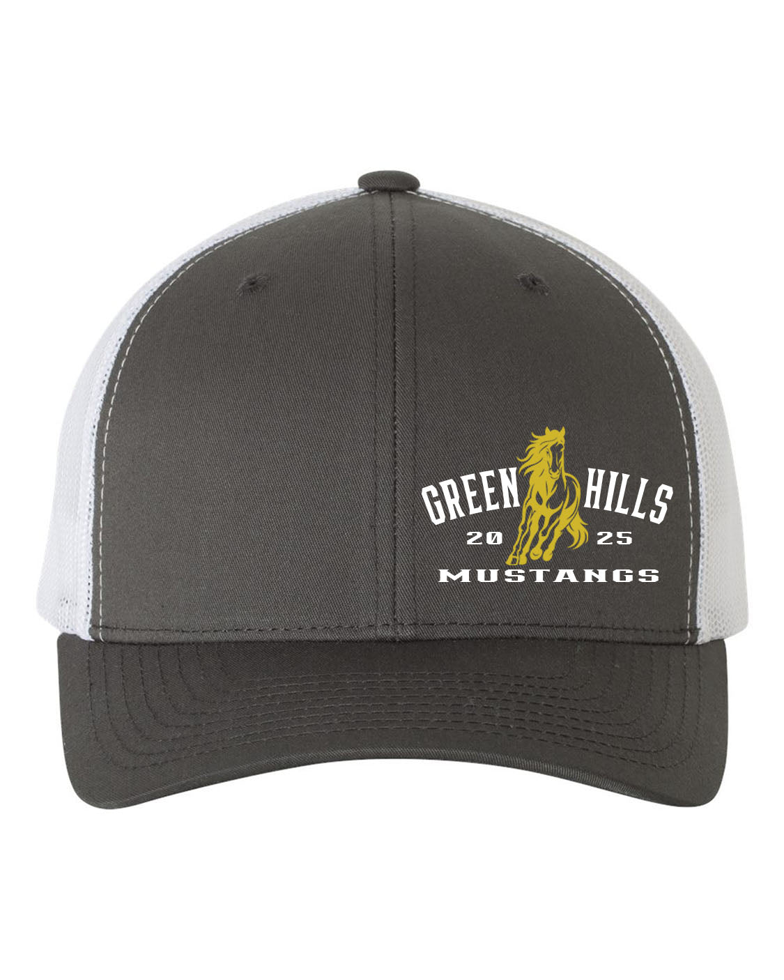 Green Hills Trucker Hat Design 20
