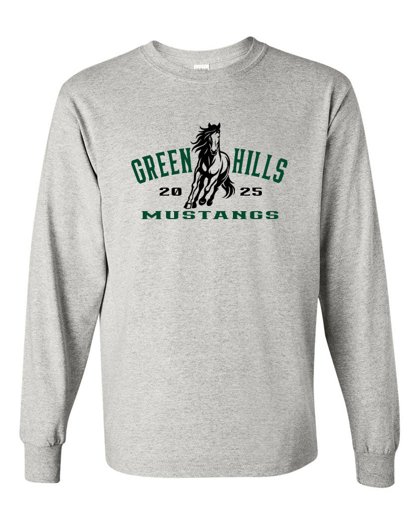 Green Hills Long Sleeve Shirt Design 20