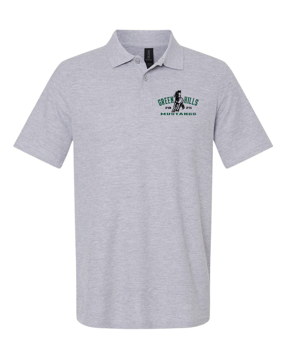 Green Hills Polo T-Shirt Design 20
