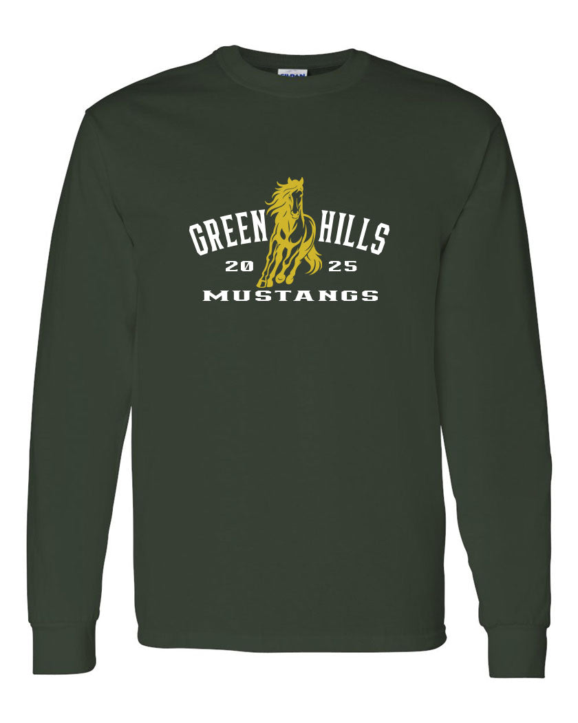 Green Hills Long Sleeve Shirt Design 20