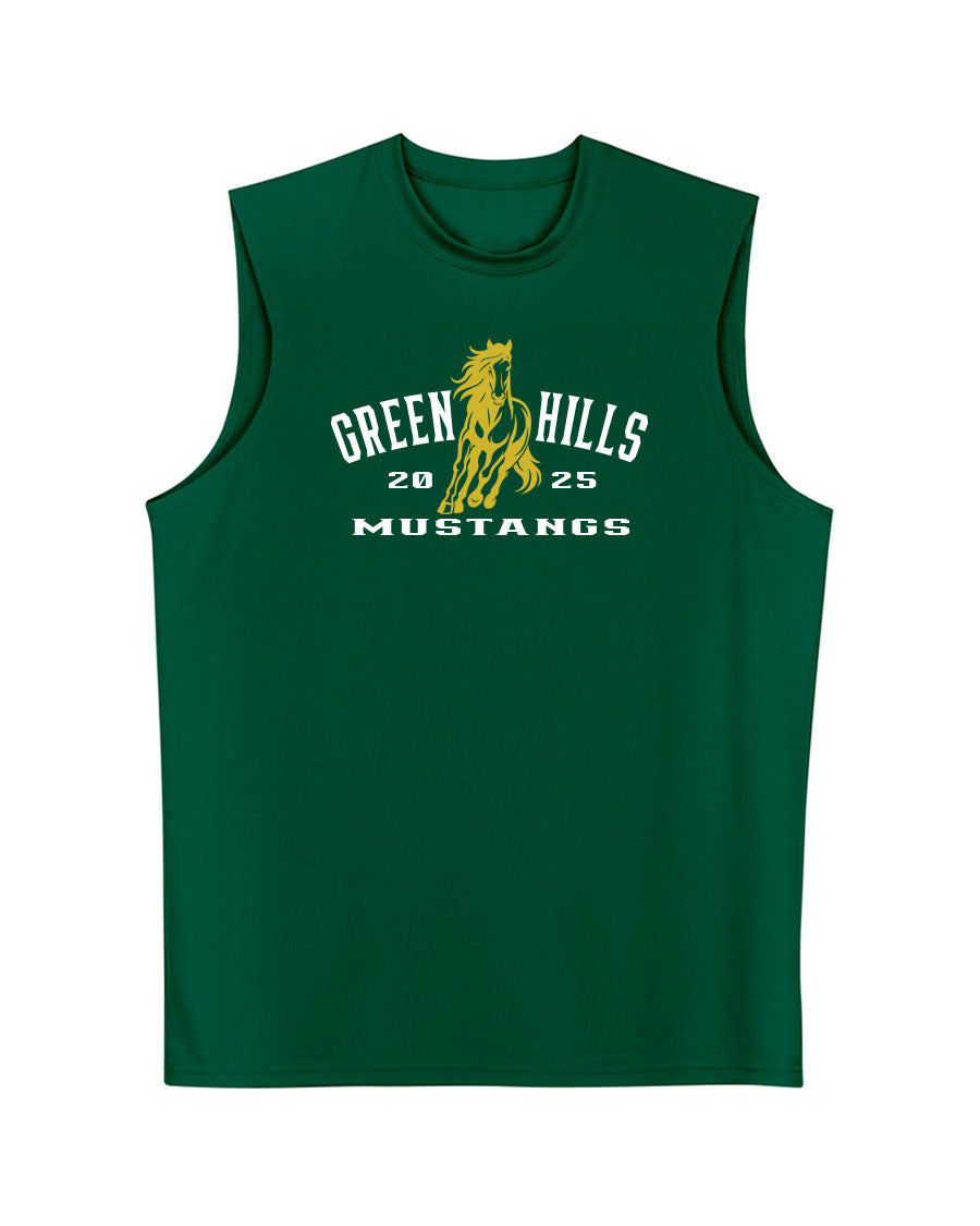 Green Hills Men's Performance Tank Top Design 20