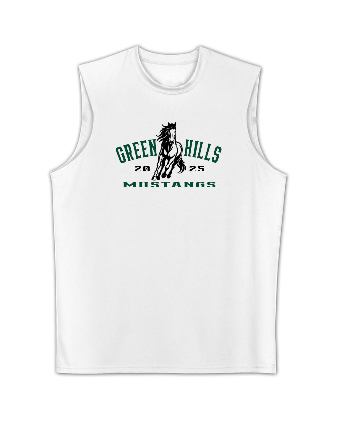 Green Hills Men's Performance Tank Top Design 20