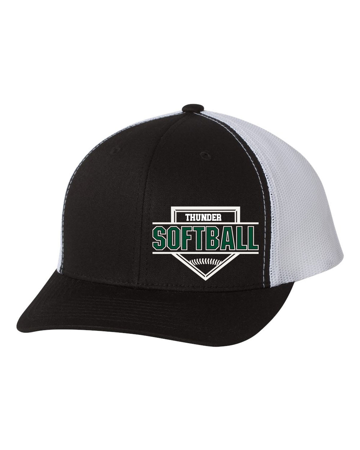 Green Thunder Design 1 Trucker Hat