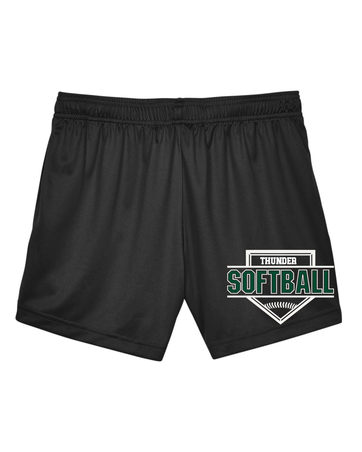 Green Thunder Performance Design 1 Ladies Shorts