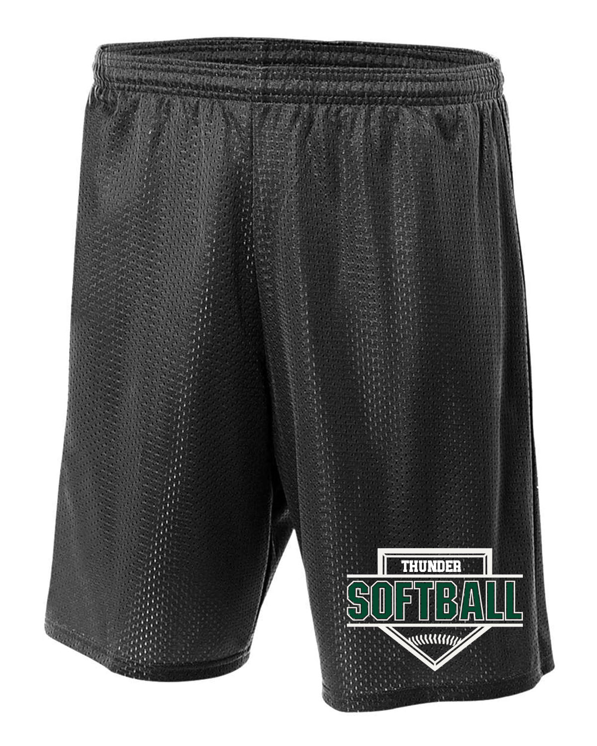 Green Thunder Design 1 Mesh Shorts