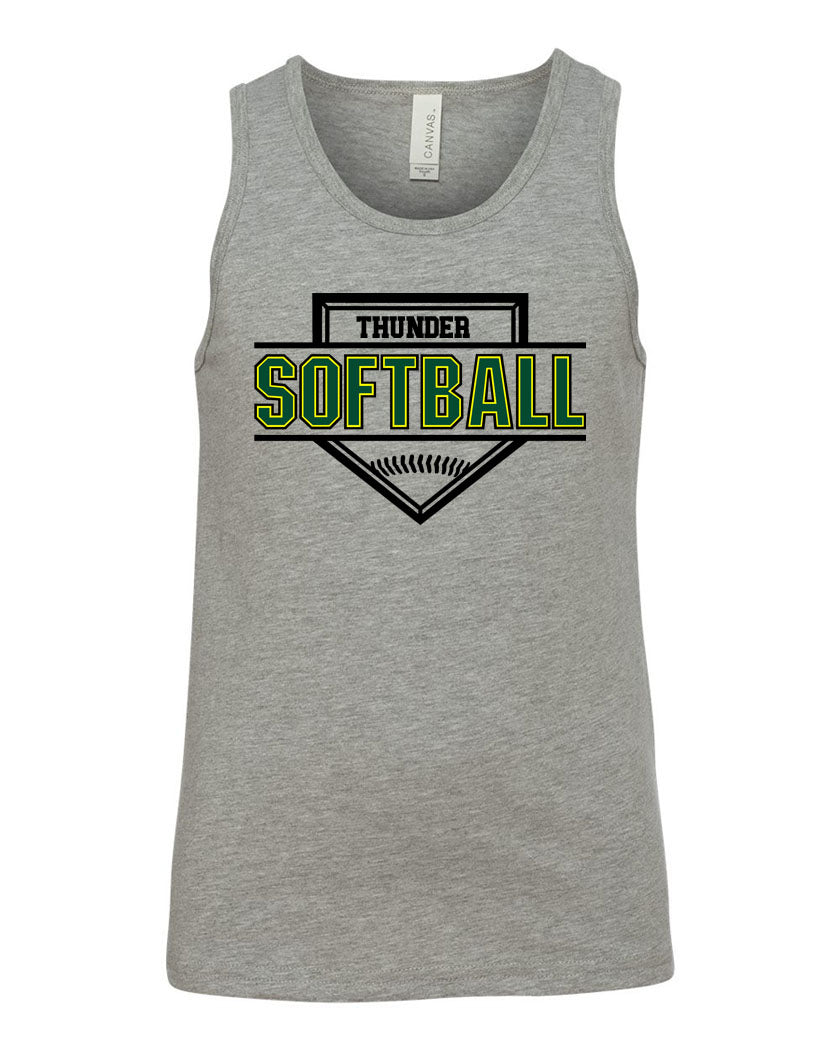 Green Thunder design 1 Muscle Tank Top