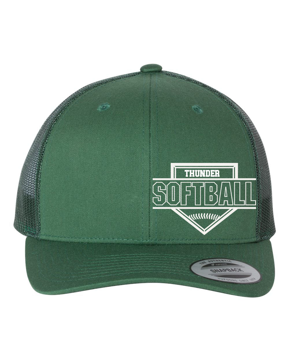 Green Thunder Design 1 Trucker Hat