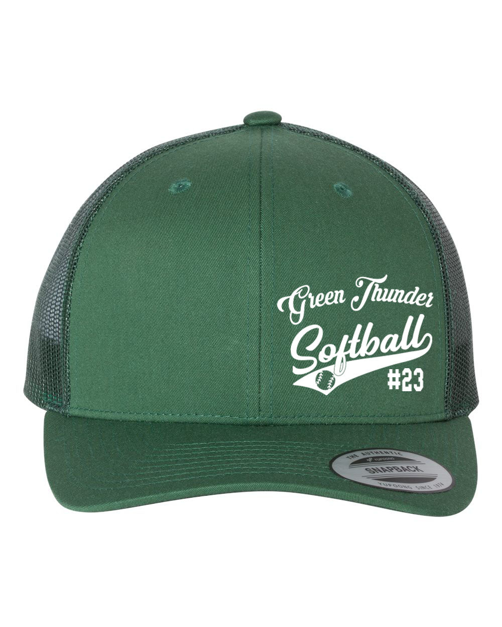 Green Thunder Design 2 Trucker Hat