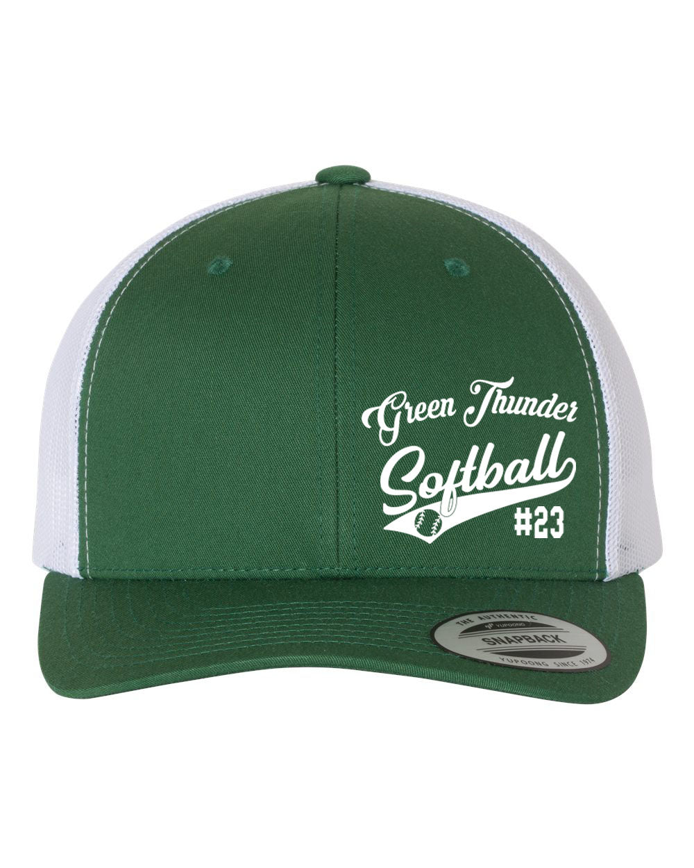 Green Thunder Design 2 Trucker Hat